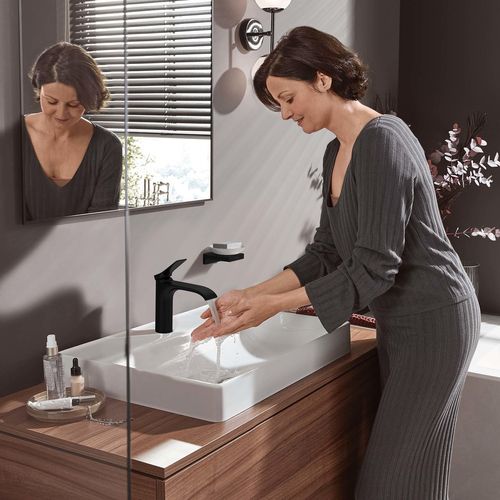 Main product image of Vivenis Single-hole Bathroom Faucet 110 with Pop-Up Drain, 1.2 GPM (Matte Black), 75020671