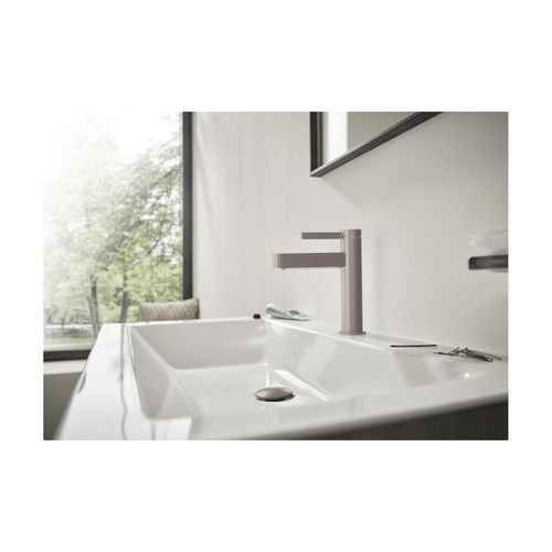 Main product image of Finoris Single-Hole Bathroom Faucet 100 with Pop-Up Drain, 1.2 GPM (Brushed Nickel), 76010821