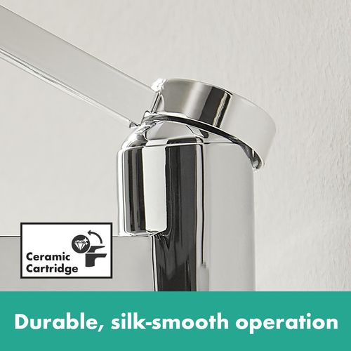 Main product image of Finoris Single-Hole Bathroom Faucet 100 with Pop-Up Drain, 1.2 GPM (Brushed Nickel), 76010821