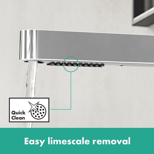 Main product image of Finoris Single-Hole Bathroom Faucet 230 with 2-Spray Pull-Out, 1.2 GPM (Brushed Nickel), 76063821