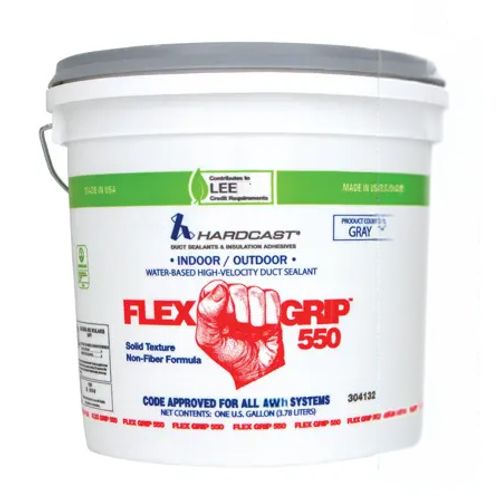 Main product image of Gray Flex-Grip 550 Water Based Duct Sealant (1 Gallon Pail), 304132
