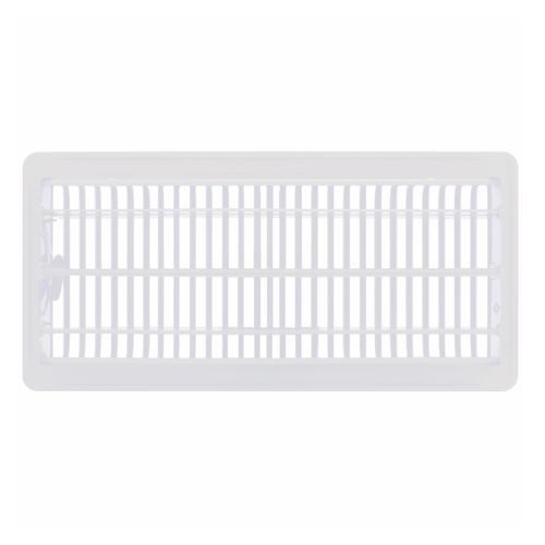 Main product image of 6" x 14" (Wall Opening Size) White Floor Diffuser (421 Series)