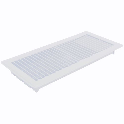 Main product image of 6" x 14" (Wall Opening Size) White Floor Diffuser (421 Series)