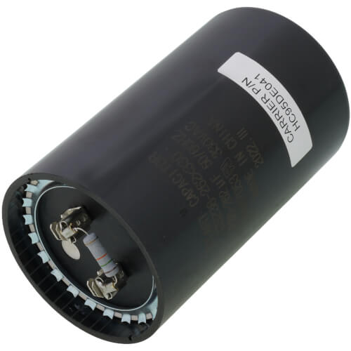 Condensateur De Démarrage Carrier HC95DE041 - 238-262 MFD, 330 Volts, Pour Moteur
