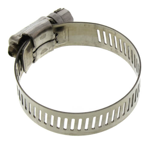 Main product image of 3/4"- 1-3/4" #20 Stainless Steel Worm Gear Hose Clamp w/ Carbon Screw
