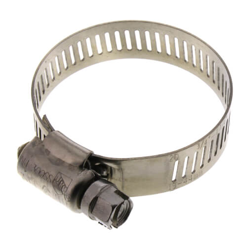 Main product image of 3/4"- 1-3/4" #20 Stainless Steel Worm Gear Hose Clamp w/ Carbon Screw
