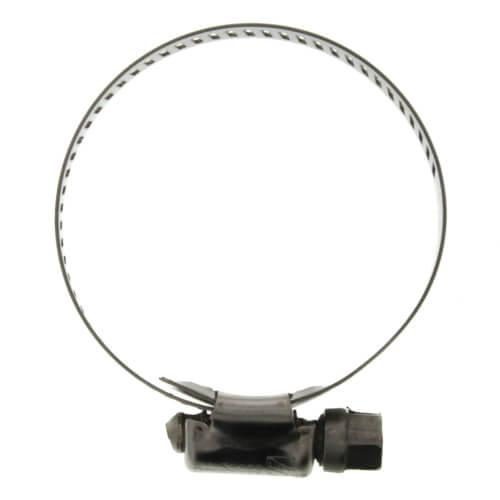 1" - 2" #24 Stainless Steel Worm Gear Hose Clamp w/ Carbon Screw