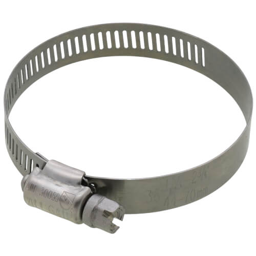 Main product image of 1-3/4" - 2-3/4" #36 Stainless Steel Worm Gear Hose Clamp w/ Carbon Screw