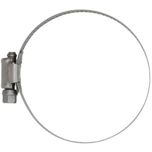 Main product image of 2" - 3" #40 Stainless Steel Worm Gear Hose Clamp w/ Carbon Screw