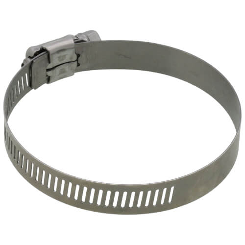 Main product image of 2" - 3" #40 Stainless Steel Worm Gear Hose Clamp w/ Carbon Screw