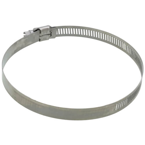 Main product image of 3" - 5" #72 Stainless Steel Worm Gear Hose Clamp w/ Carbon Screw