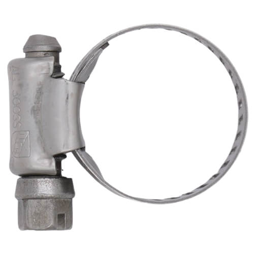 Main product image of 7/16" - 1" #8 Stainless Steel Worm Gear Hose Clamp w/ Carbon Screw