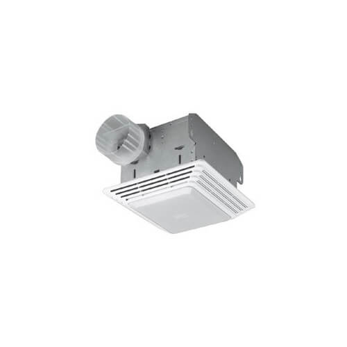 HD80L Heavy Duty Ventilation Fan w/ Light, 4" Round Duct (80 CFM)