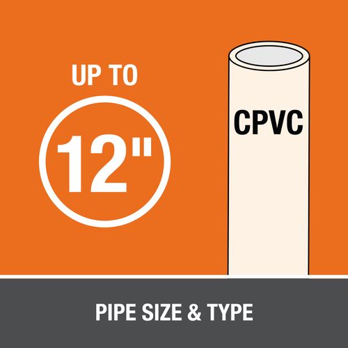 Main product image of CPVC Heavy Duty Orange Cement (1 Gallon)
