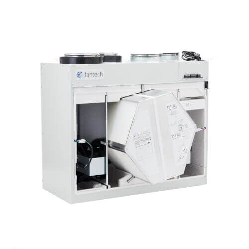 Main product image of HERO 200H Heat Recovery Ventilator w/ WinterGuard Recirculation Defrost, 6" Top Ports, 220 CFM
