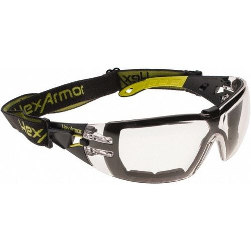 Main product image of MX200G Clear TruShield 2SF Safety Glasses, Black/Blue Frame, 11-12002-05