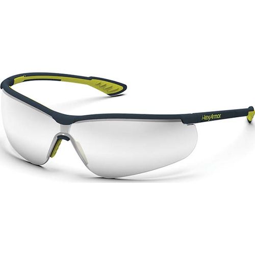 Main product image of VS250 Silver Mirror 12% TruShield Safety Glasses, UV Protection Charcoal Frame, 11-15009-06