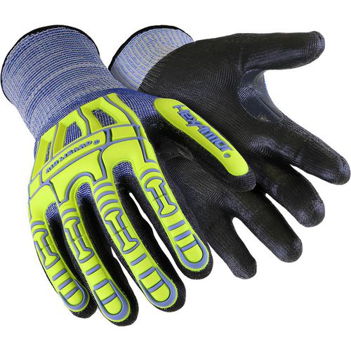 Main product image of Rig Lizard 2095 Cut Resistant Gloves, Black/Blue/Yellow/Gray, 2XS, 2095-XXS (5)