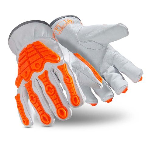 Main product image of Chrome SLT 4067 Cut, Puncture & Abrasive Resistant Gloves, Orange/White, XL, 4067-XL (10)