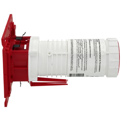 Main product image of 1/2"-1" Firestop Telescoping Deck Sleeve for Plastic or Metal Pipe (8"-12" Tall)