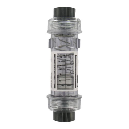 Main product image of 1" FNPT Plastic Flowmeter (3 - 30 GPM)