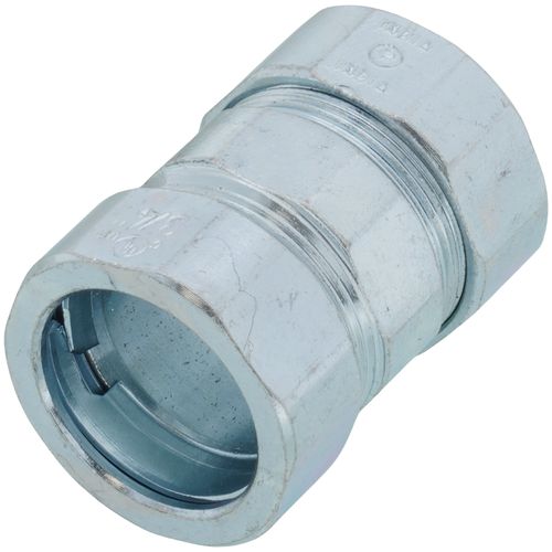 3/4" Malleable Iron Zinc-Plated Compression Coupling