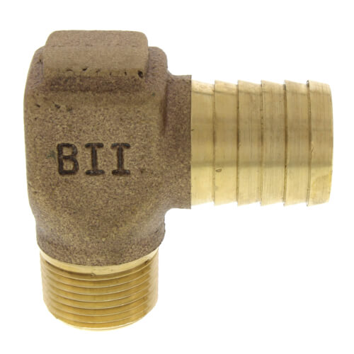 Main product image of 3/4" MPT x 1" Insert Male Hydrant Elbow (Lead Free)