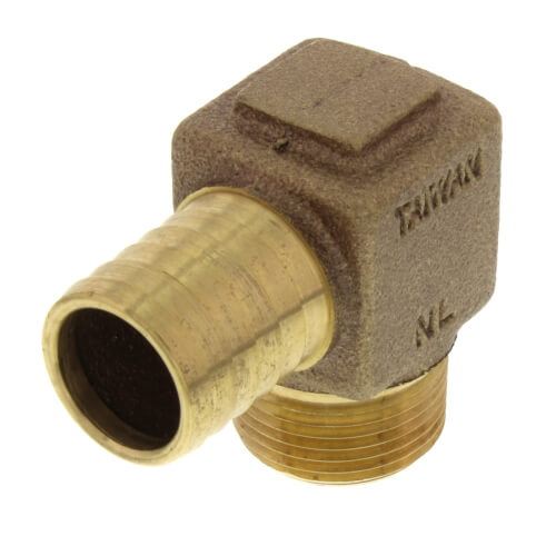 Main product image of 1" MPT x Insert Male Hydrant Elbow (Lead Free)