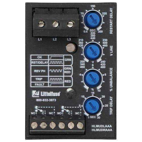 Main product image of 3 Phase DPDT Voltage Monitor w/ Staggered Restart (200-480V)
