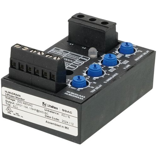 Main product image of 3 Phase DPDT Voltage Monitor w/ Staggered Restart (200-480V)
