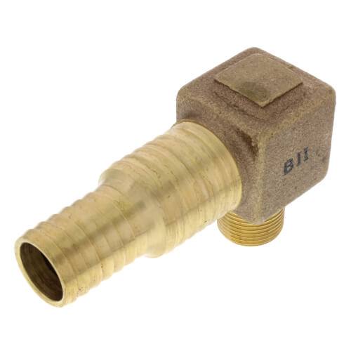 Main product image of 3/4" MPT x (1-1/4" x 1") Insert Male Hydrant Elbow (Lead Free)