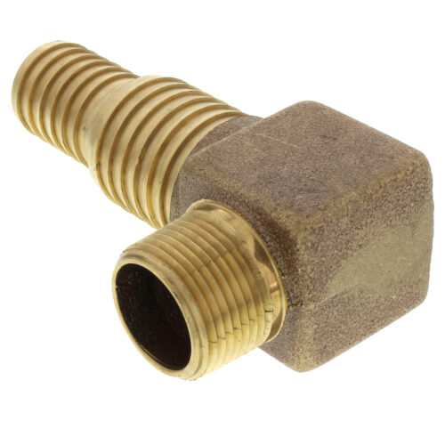 Main product image of 1" MPT x (1-1/4" x 1") Insert Male Hydrant Elbow (Lead Free)