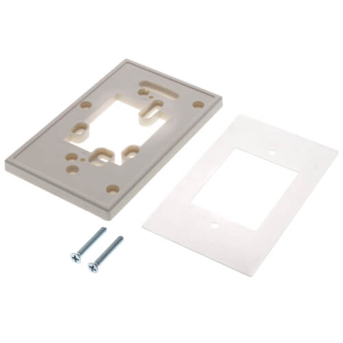 Main product image of 2" x 4" Handy Box Backplate Mounting Kit (Light Almond)