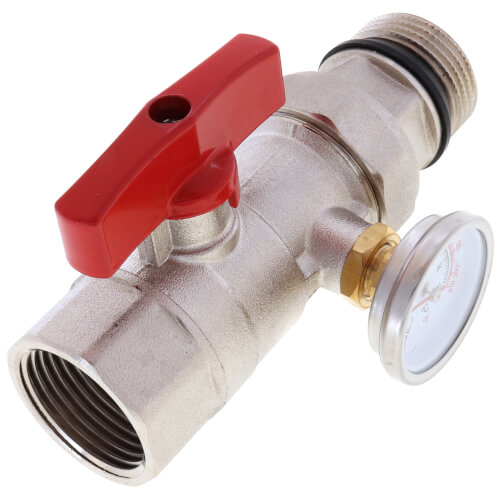 Replacement Ball Valve for Bluefin Manifolds (Red)
