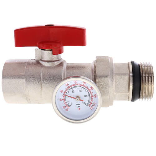 Replacement Ball Valve for Bluefin Manifolds (Red)