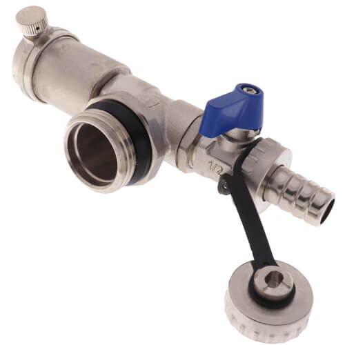 Endpiece (Air Vent and Drain Valve) for Bluefin Manifolds
