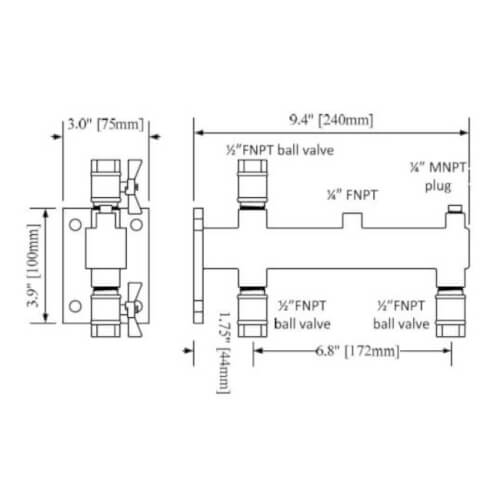 Main product image of Expansion Tank Bracket (Full Kit)