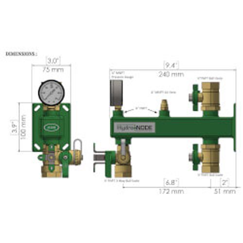 HN3 Axiom HN3 Expansion Tank Wall Bracket (Pro Kit w/ ETV1)