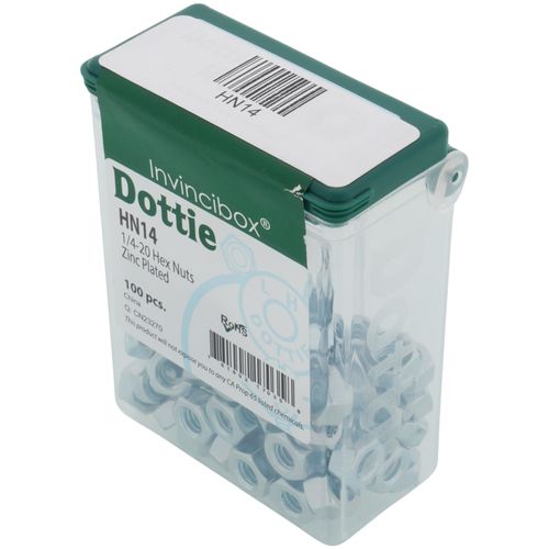 Main product image of 1/4"-20 Hex Nut (Pack of 100)