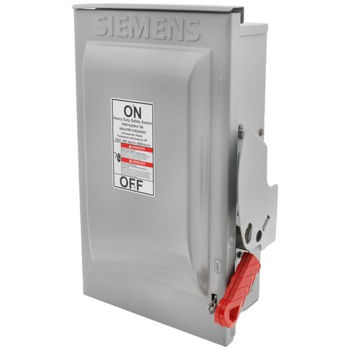 Main product image of 100A Low Voltage Circuit Protection Non-Fused Heavy Duty Safety Switch, 3-Pole, NEMA 3R Enclosure (600VAC)