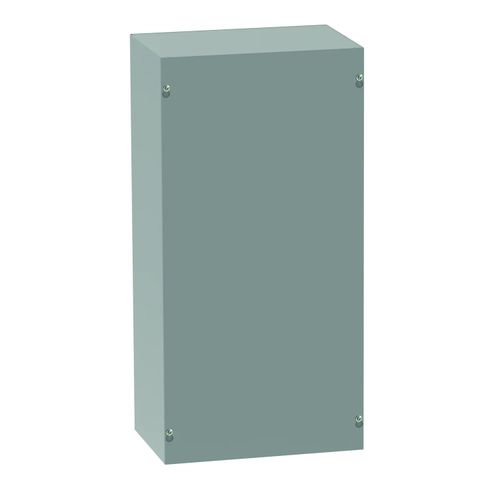 Main product image of 8" Wide, 8" High, 4" Deep, Screw Cover, Steel Electrical Enclosure, Nema 1