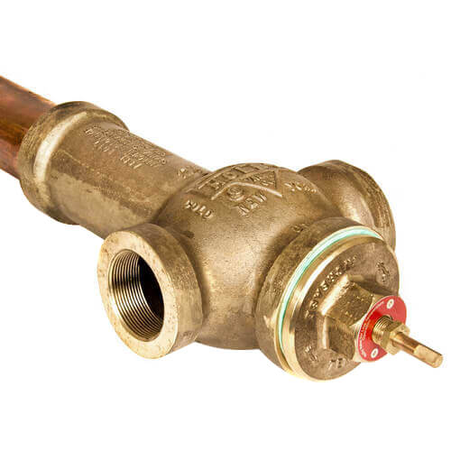 Main product image of 1-1/4" Bronze Thermostatic Tempering Valve (Low Temp)