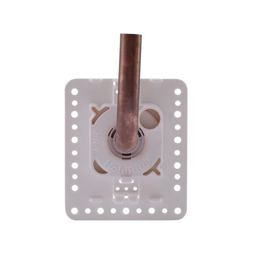 Main product image of 1/2" Copper x 1/4" Compression Fixture Outlet Box Assembly with 1/4 Turn Angle Supply Valve