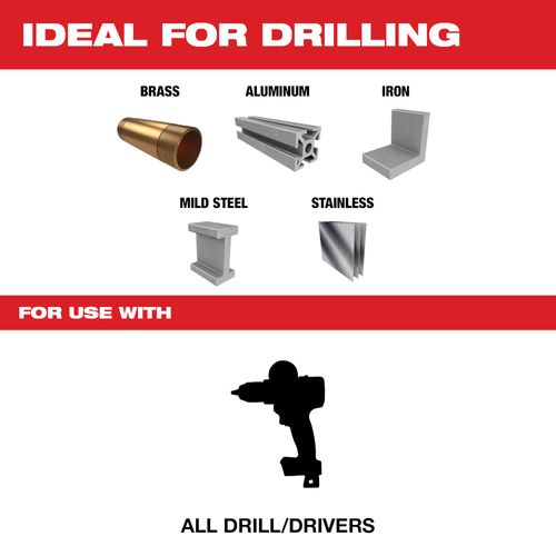 Main product image of 8 Piece One-Piece Carbide Hole Cutter Set