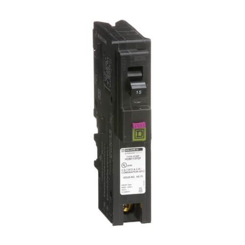 Main product image of Homeline Dual Function Plug-On Neutral Single Pole Miniature Circuit Breaker (120V, 15A)