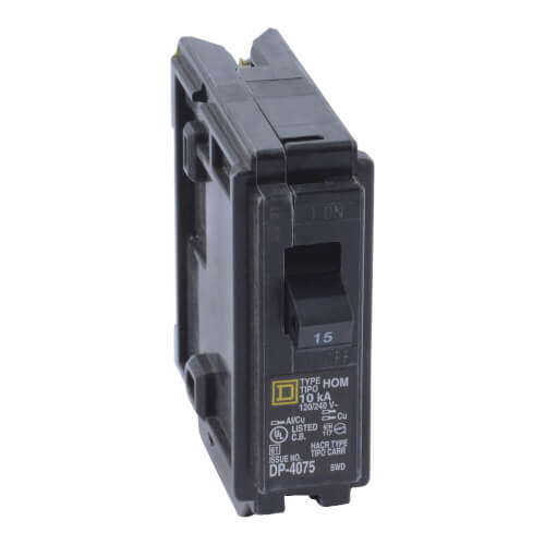 HOM120CP - Square D HOM120CP - Homeline Single Pole 20A Miniature ...