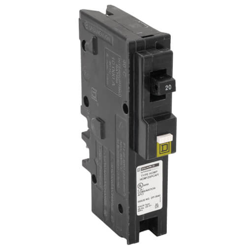 HOM120PCAFI Square D HOM120PCAFI Homeline Single Pole 20A PlugOn