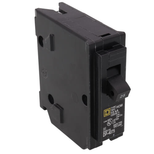 Main product image of Homeline Single Pole Miniature Circuit Breaker (120V, 25A)