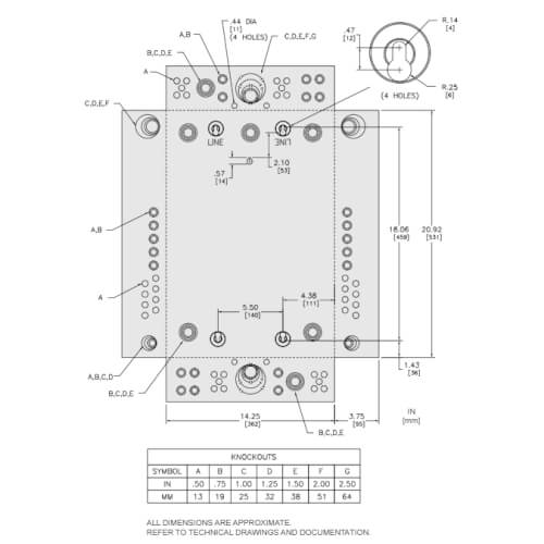 HOM2040M100PC - Square D HOM2040M100PC - Homeline 20 Space, 40 Circuit ...