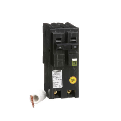 HOM215CAFI Square D HOM215CAFI Homeline 2 Pole Circuit Breaker and